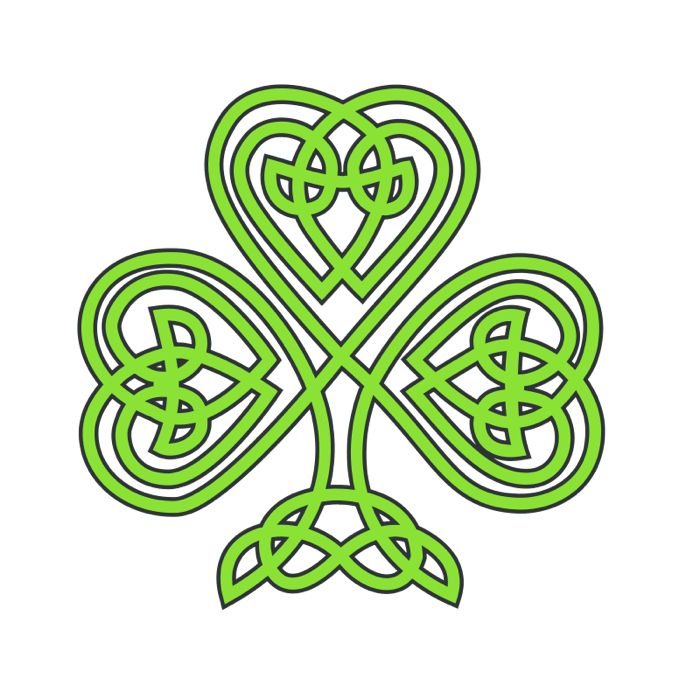 cool shamrock | graphic design + advertising | Pinterest