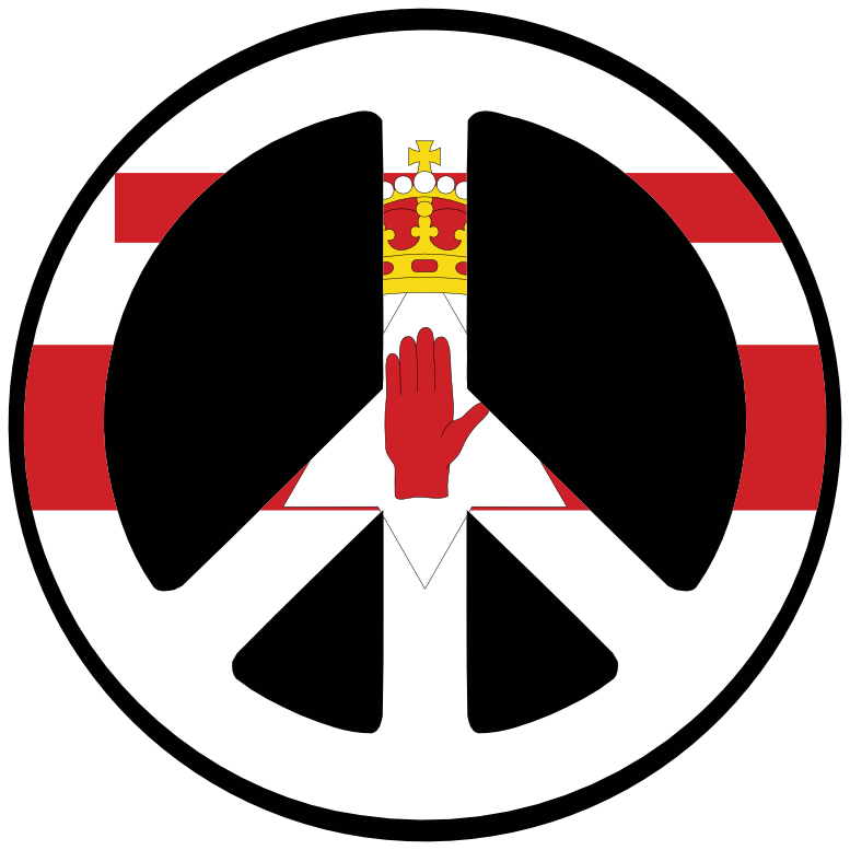 Northern Ireland Peace Symbol Flag 6 scallywag peacesymbol.org ...