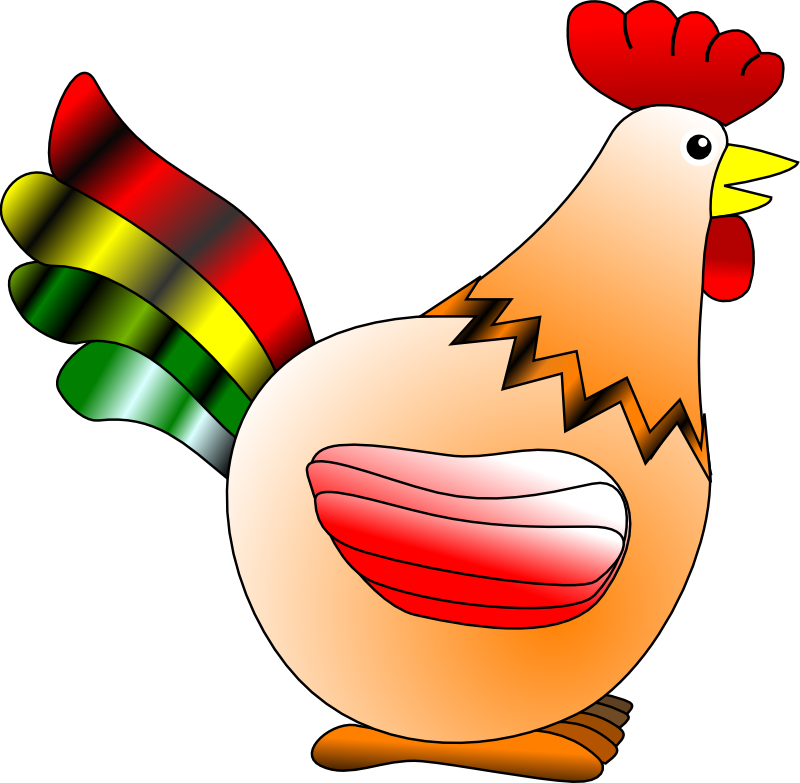 Clipart - rooster
