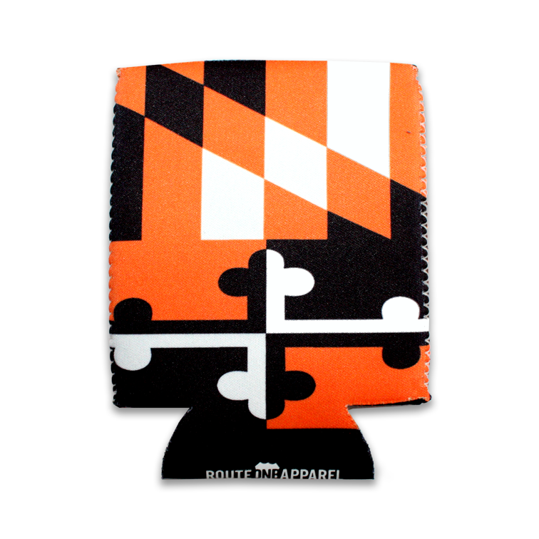 Baltimore Orioles Black and Orange Koozie | Route One Apparel