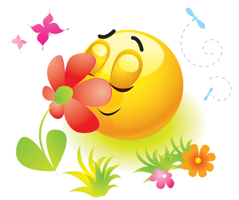 Spring Emoticon - Facebook Symbols and Chat Emoticons