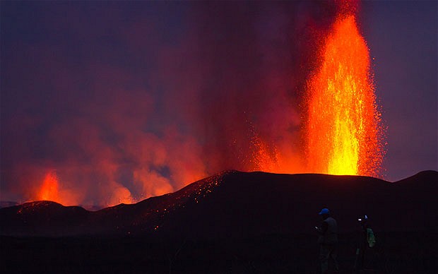 Virunga invites tourists to see Mount Nyamulagira volcano erupt ...