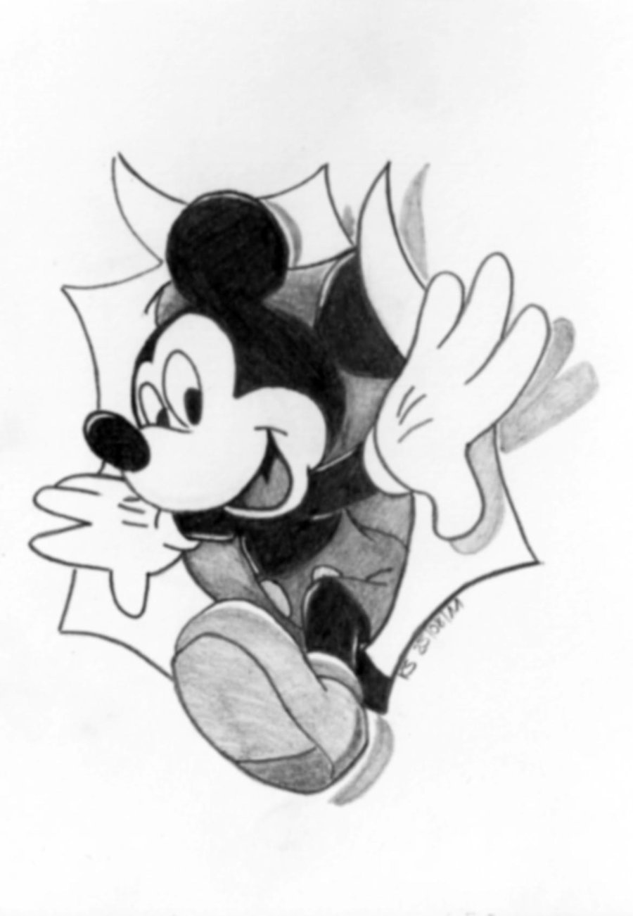 Mickey Mouse Drawing - Gallery