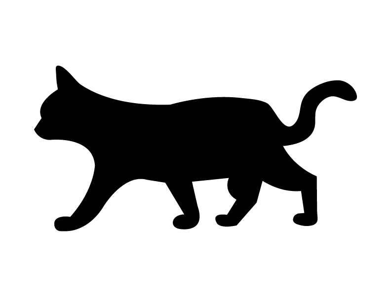 Black Cats Silouette - ClipArt Best