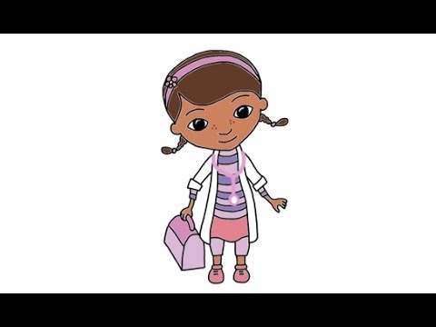 How To Draw Doc McStuffins From Disney's Doc McStuffins Episodes ...