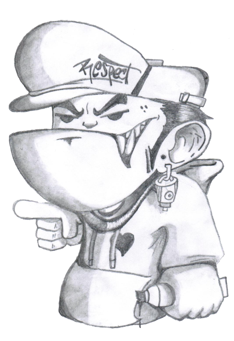 Images > Graffiti Characters Gangster