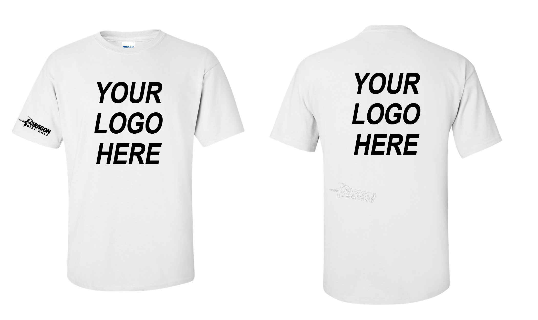 50 Custom Printed White T shirts on Storenvy