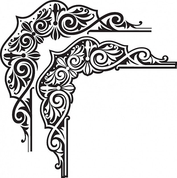 Inspired by Indian design, the border is elegant yet subtle ...