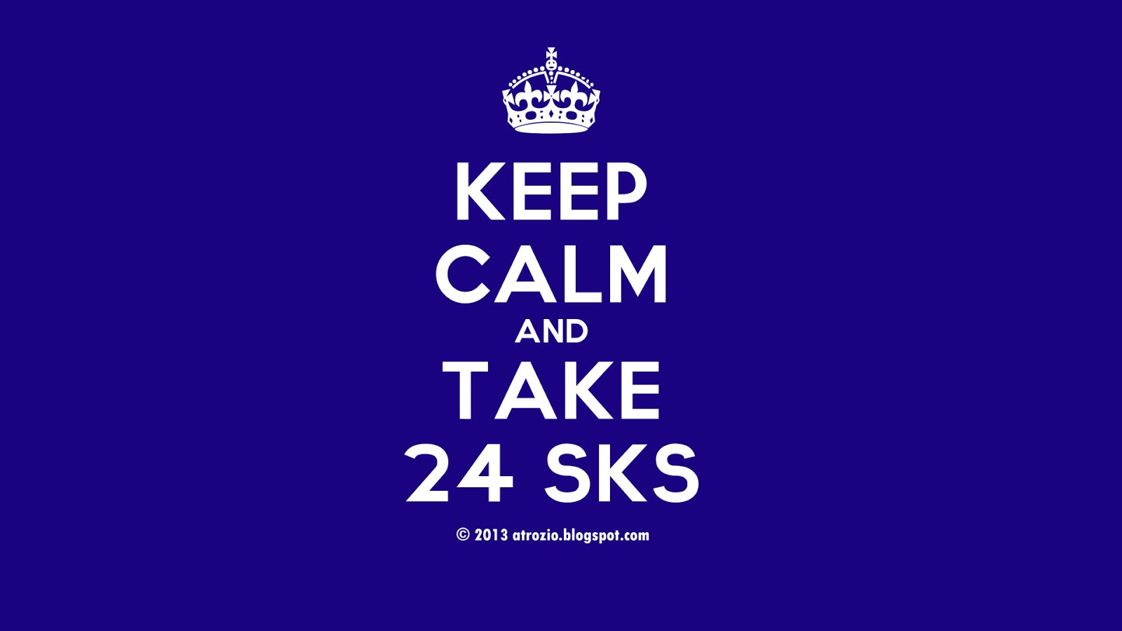 Keep Calm and... tetap tenang | JatZio