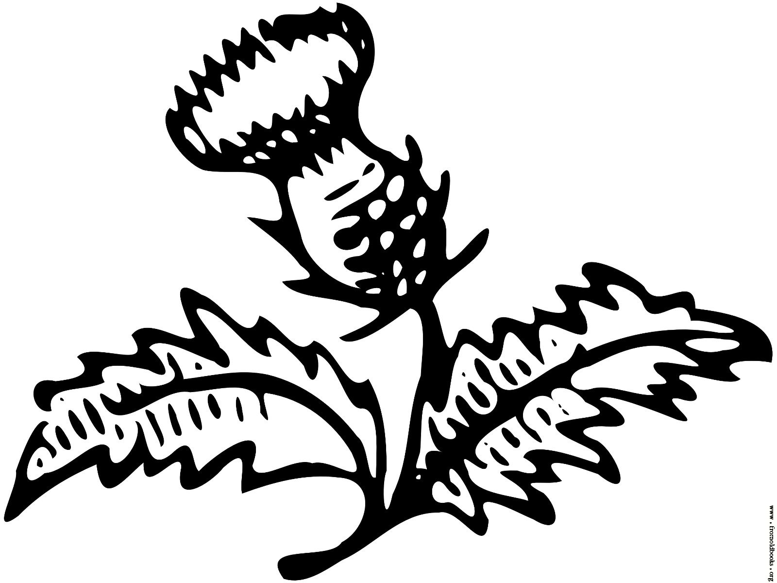 Thistle Ornament
