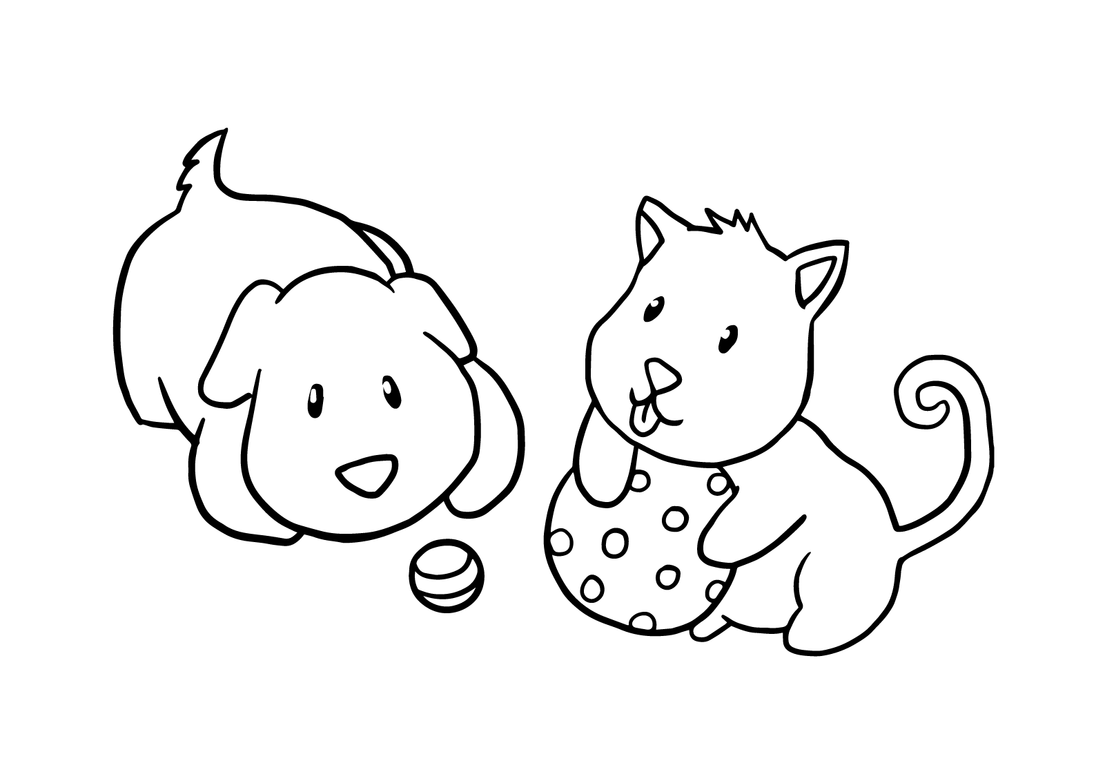 Cute Dog Drawing For Kids - Gallery
