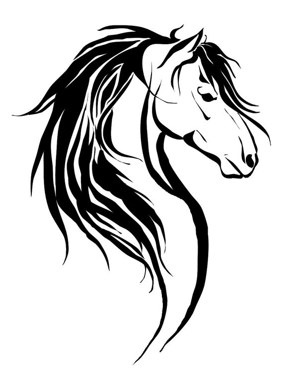 DeviantArt: More Like Sprinting Horse Tattoo by BornToSoar