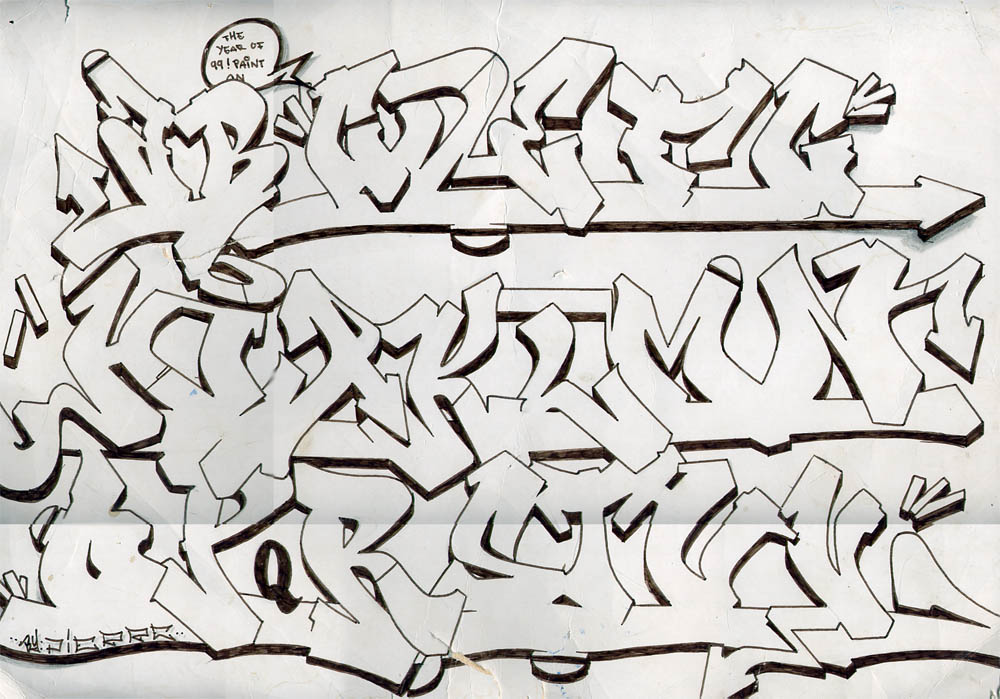 DeviantArt: More Collections Like Alphabet - Graffiti by Total-903