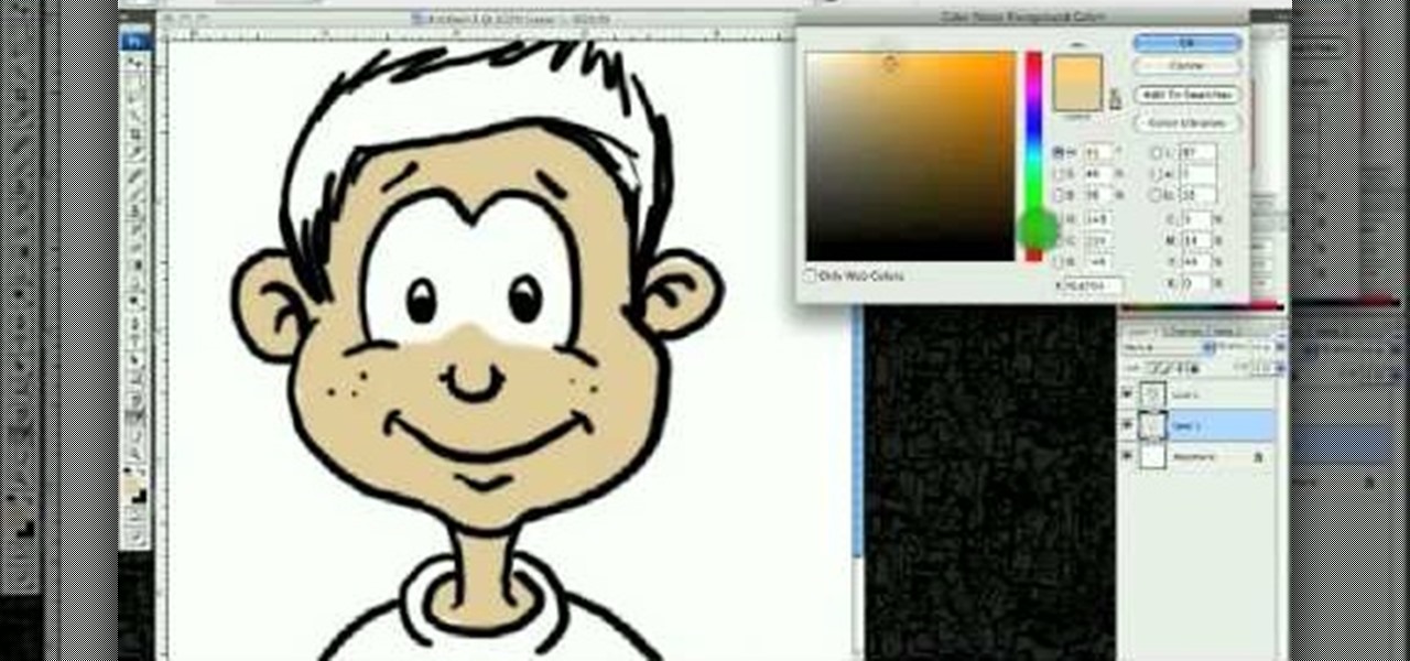 DRAWING CARTOON FACES IN PHOTOSHOP | Drawing Tips 3
