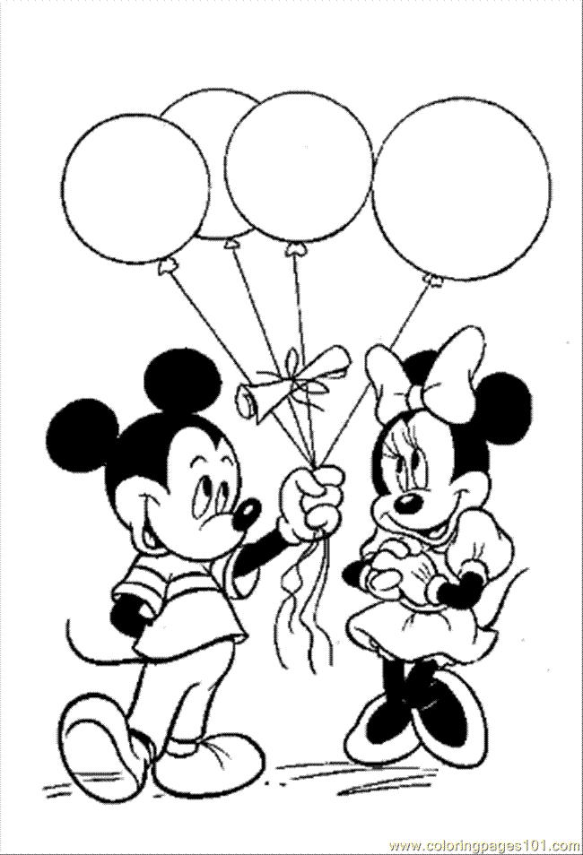 Free Printable Mickey Mouse - AZ Coloring Pages