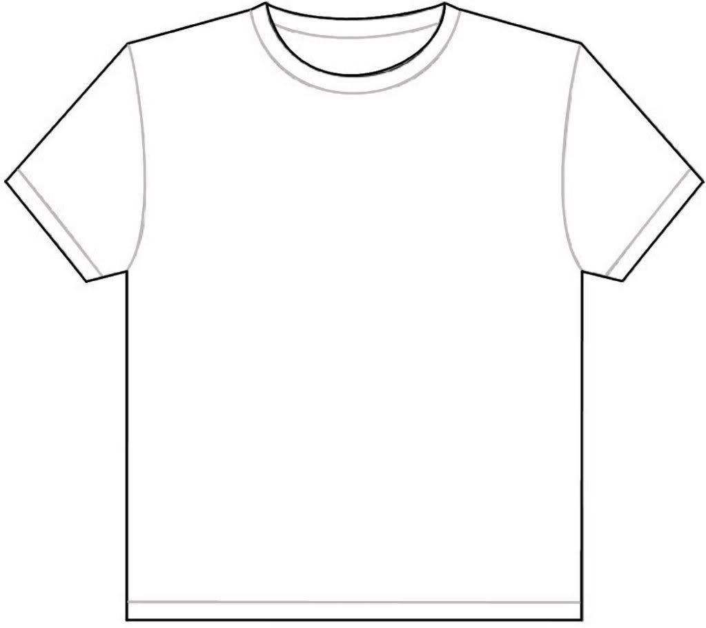Blank Tshirt Template | Best Template Collection