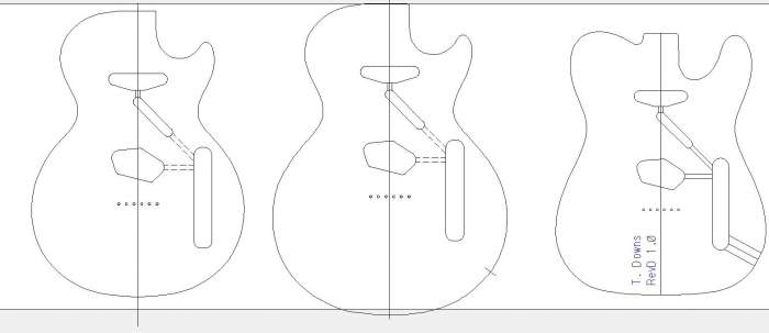 Printable guitar template PDF? - Page 2 - Telecaster Guitar Forum