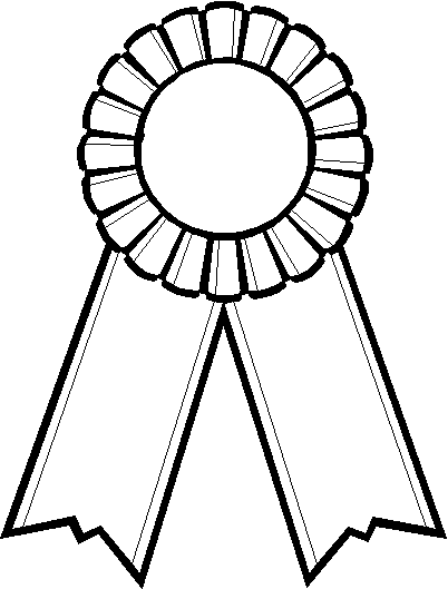 Award Ribbon Outline Clip Art - ClipArt Best