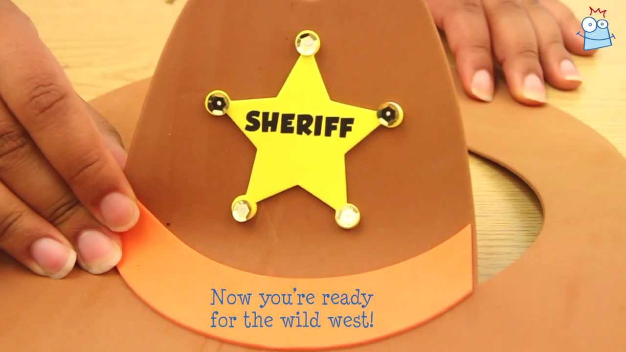 How to make a Cowboy Hat - YouTube