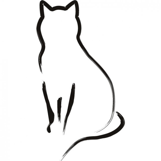 Cat Outline Car Pictures