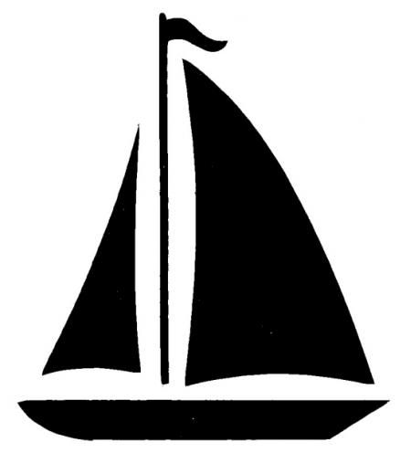 simple sailboat silhouette - Google Search | AA Crow Display ...