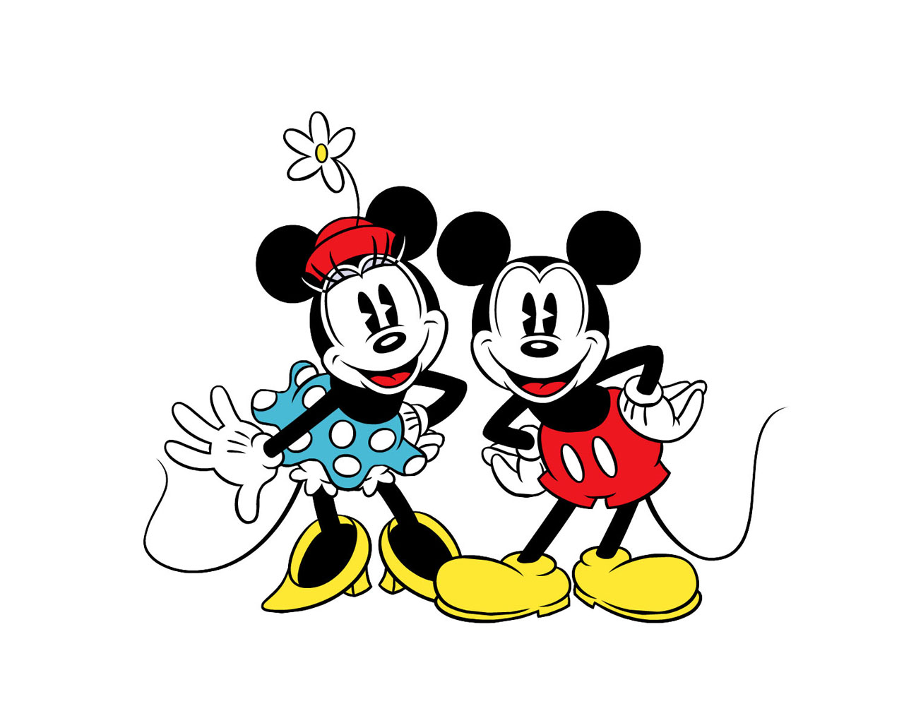 Mickey and Minnie Mouse | Today In Pop