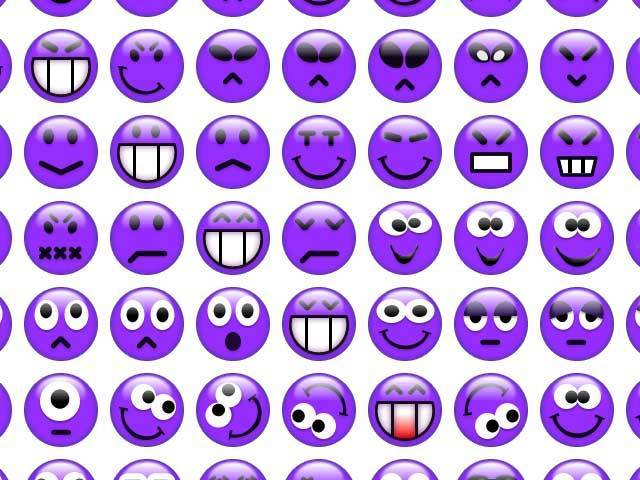 Purple Smiley Faces - Purple Photo (12929388) - Fanpop