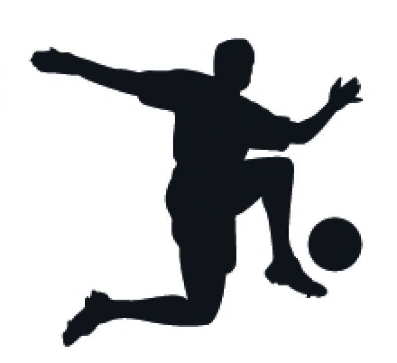 Football Silhouette Related Keywords & Suggestions - Football ...
