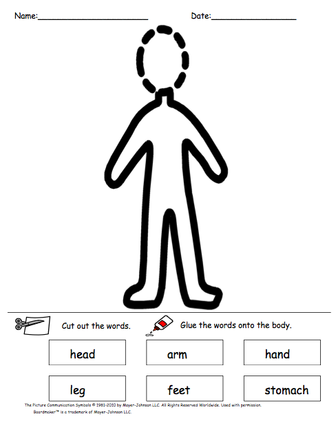 Autism Tank: Science Unit on Body Parts