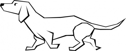 Dog Simple Drawing, Vector Images - Clipart.me