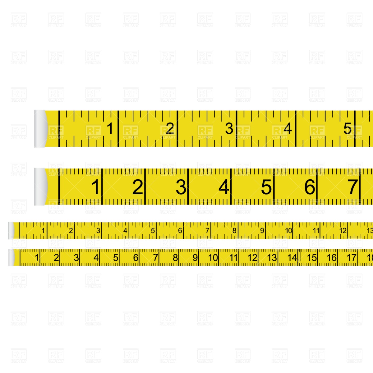 Tape measure, 1278, Design elements, download Royalty free vector ...