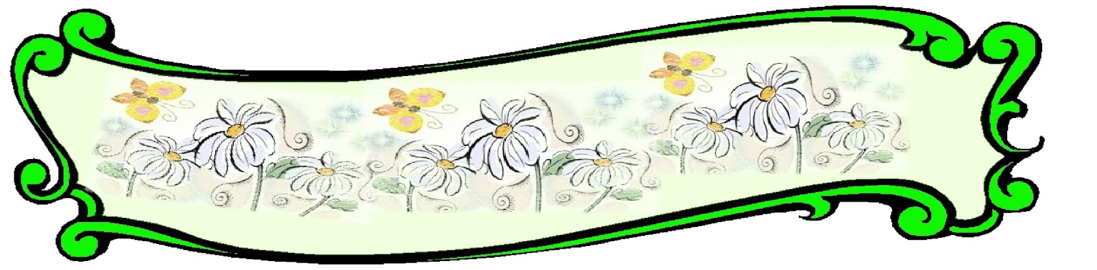 Christian Images In My Treasure Box: Daisy Banners
