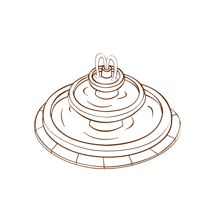 Clipart - RPG map symbols Fountain 2