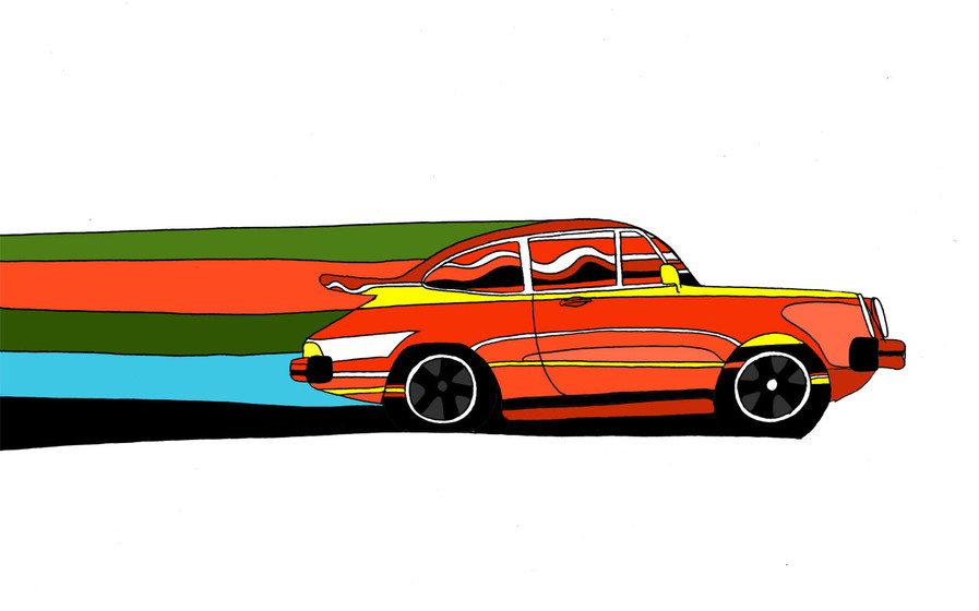 Porsche – Celyn – Illustrators & Artists Agents – Début Art