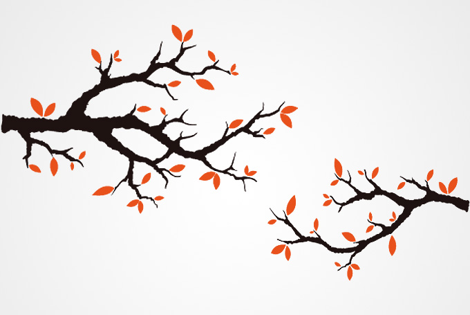 Pix For > Fall Tree Branches Clip Art