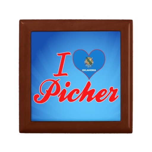 I Love Picher Oklahoma Trinket  - Cliparts.co