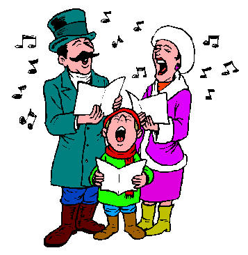Christmas Carol Singers Clipart | quotes.