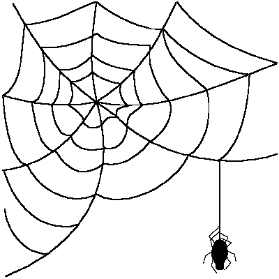 Spider Web Corner - ClipArt Best