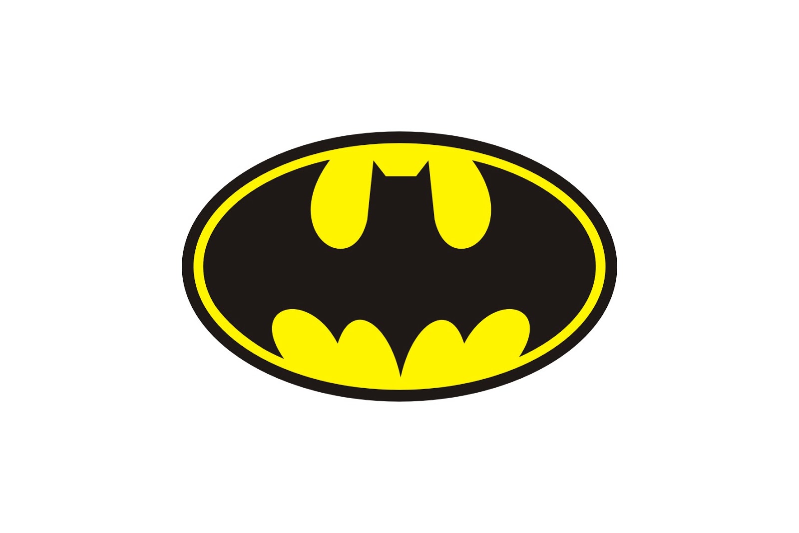 Batman Logo Stencil - Cliparts.co