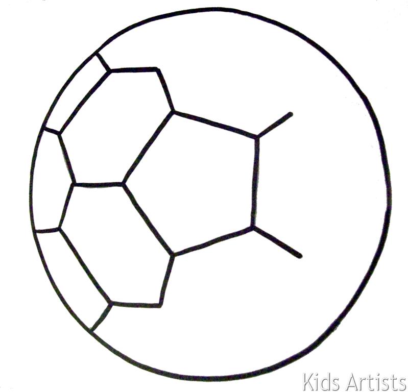 Kids Artists: The most beautiful soccer ball!