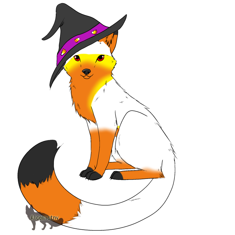 Candy Corn the Witch by Alcemistnv on deviantART