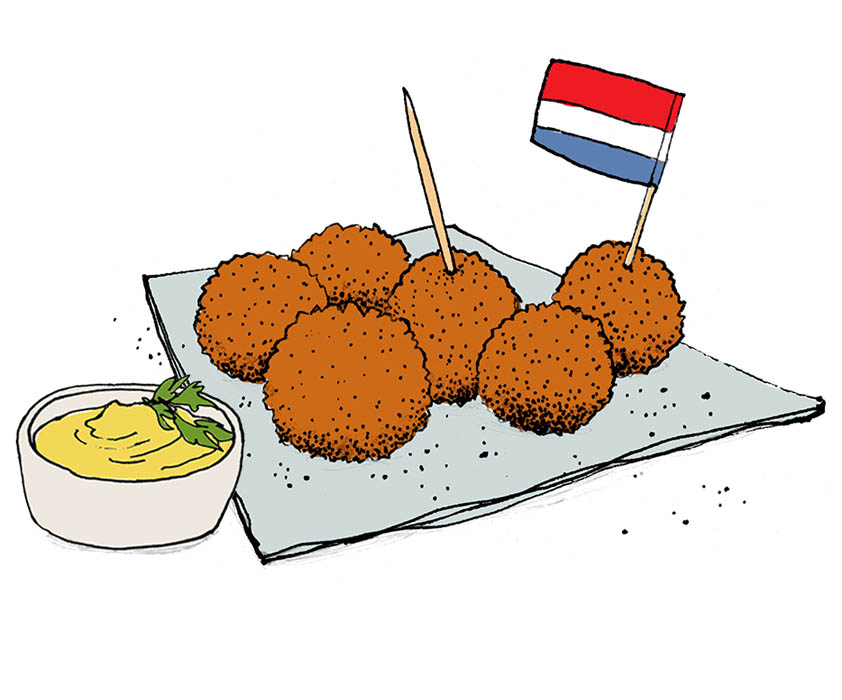 Nanna Koekoek » Dutch food illustrations