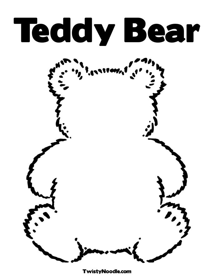 Teddy Bear Head Outline images & pictures - NearPics