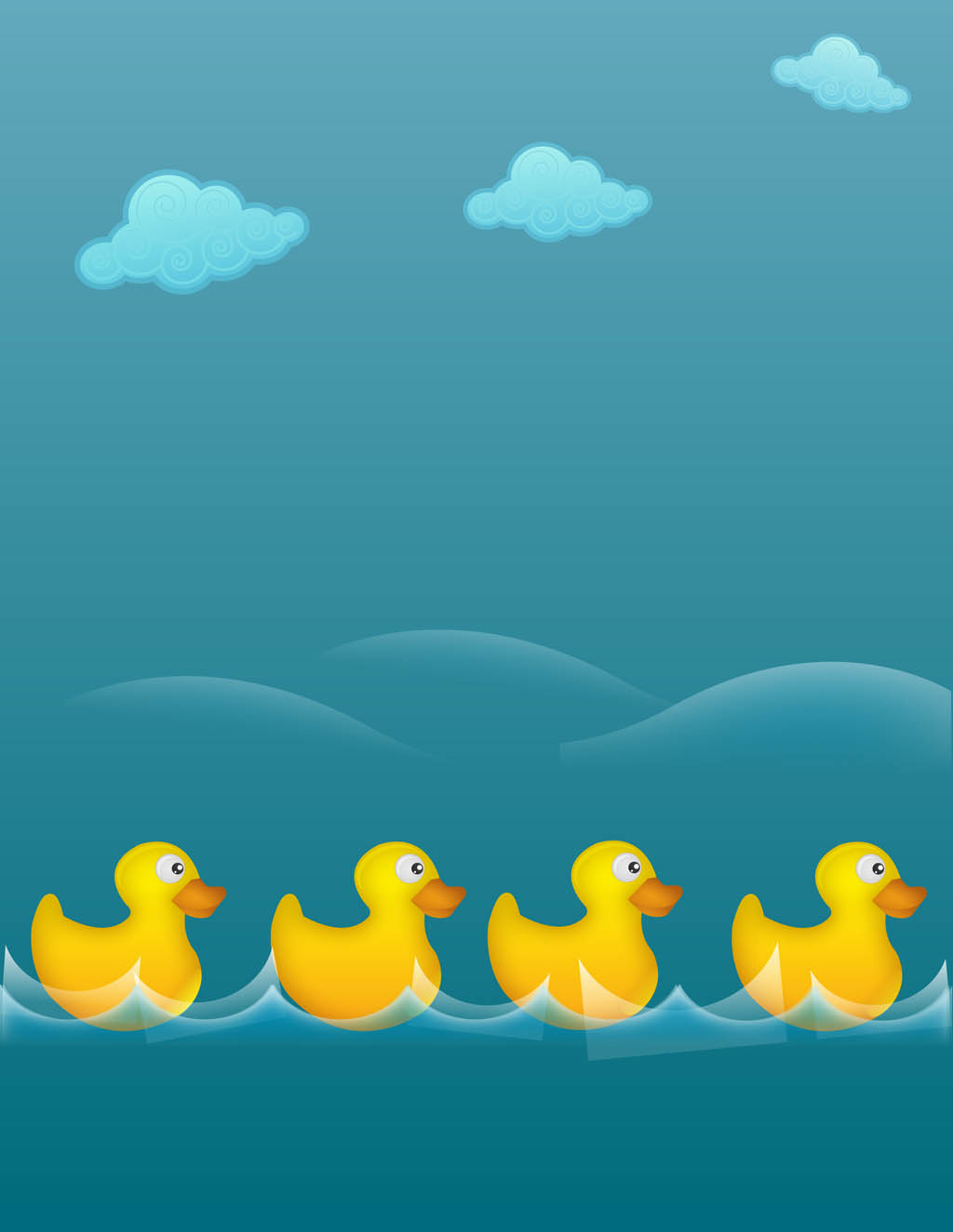 Free Duck Vectors