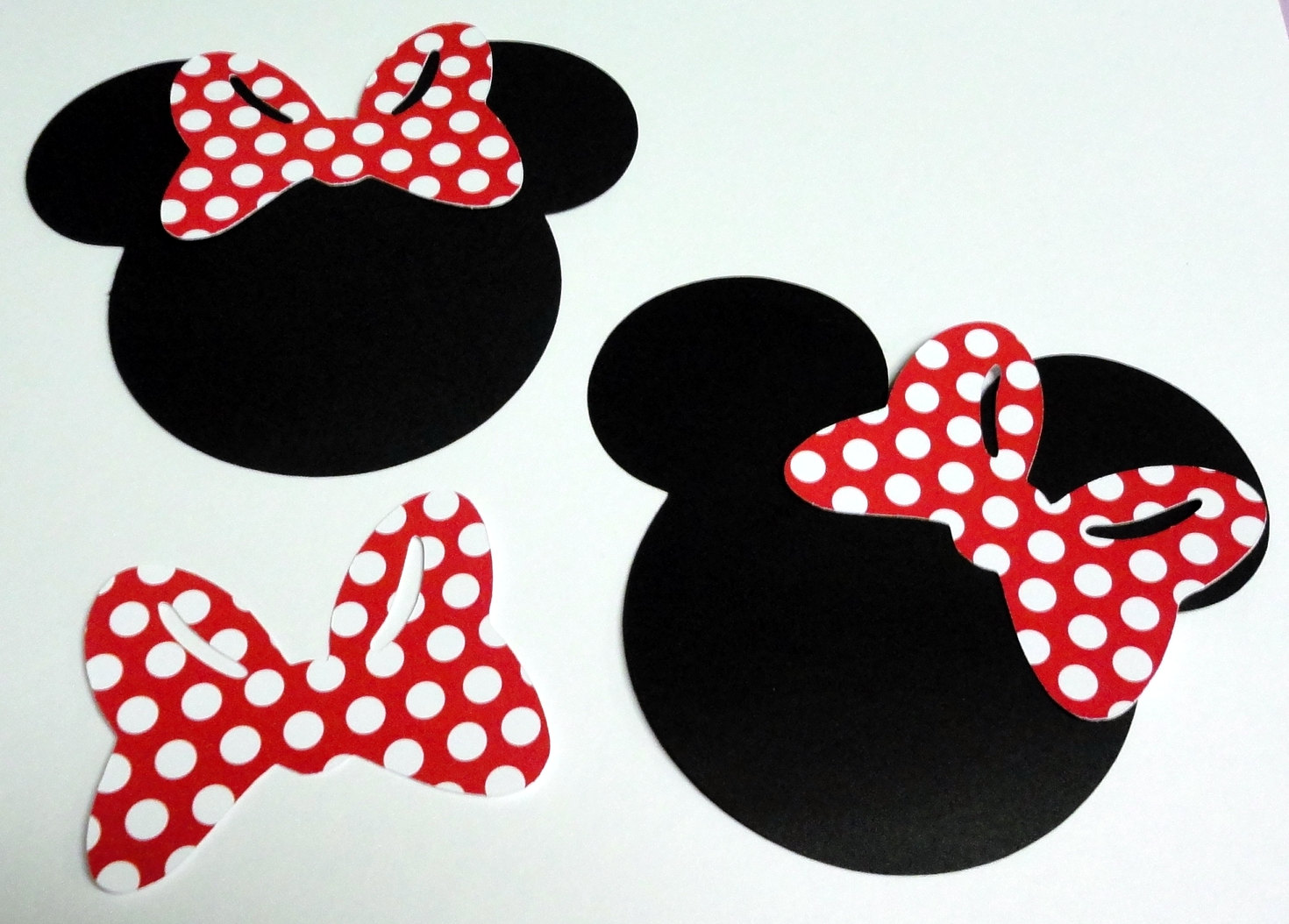 Minnie Mouse Face Outline With Bow - ClipArt Best - ClipArt Best