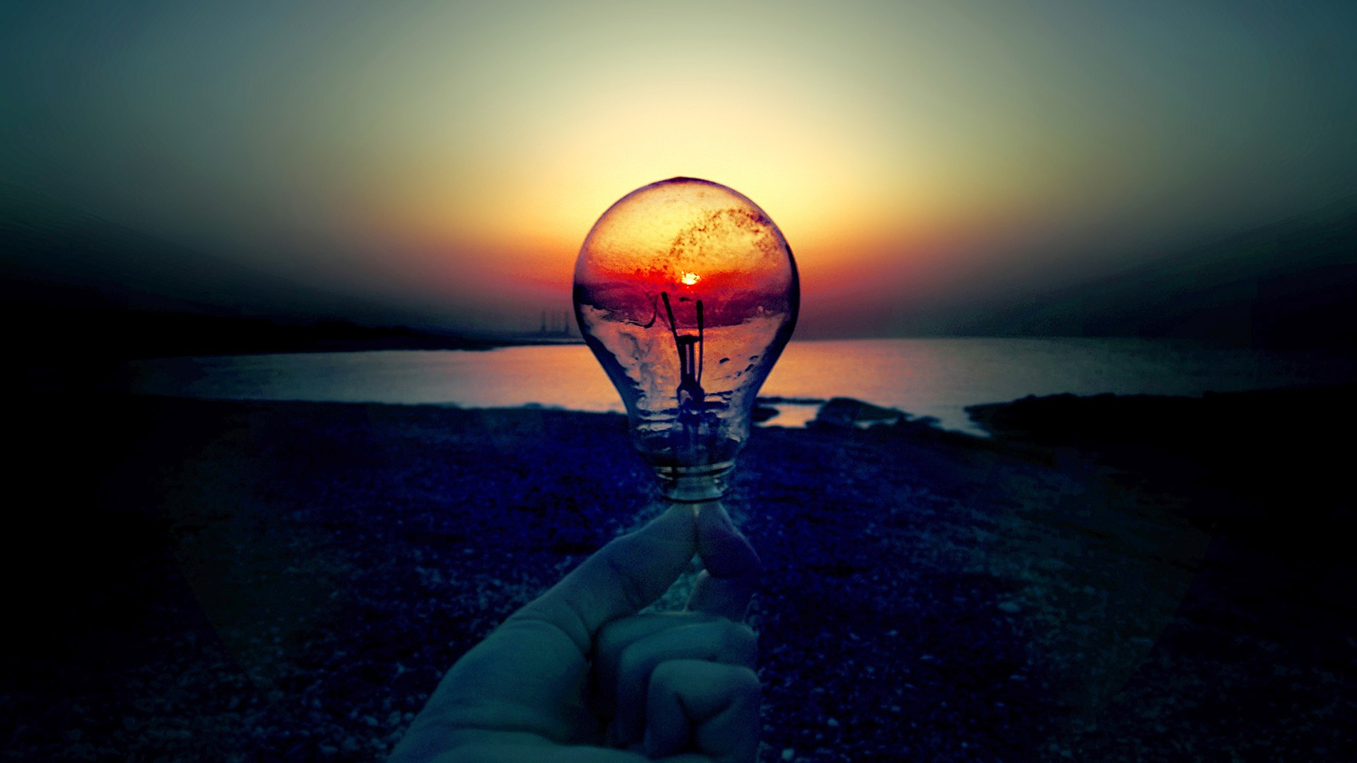 Image gallery for : light bulb wallpaper