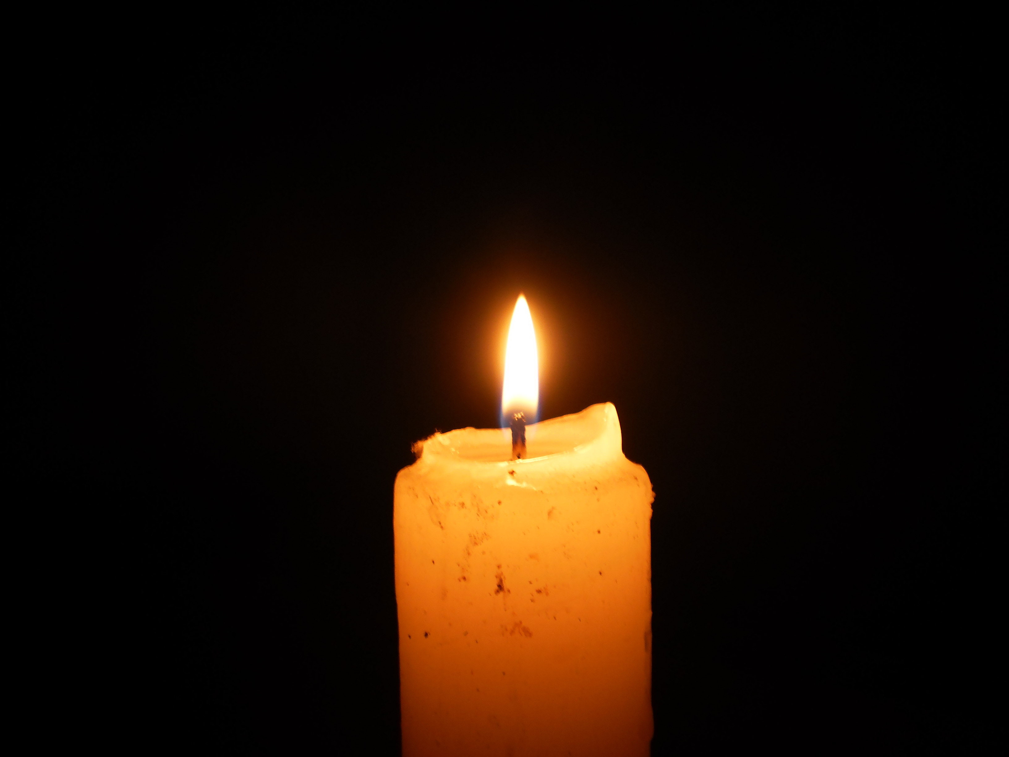 File:Lighted Candle At Night5.JPG - Wikimedia Commons - Cliparts.co
