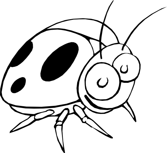 Ladybug Clipart Black And White | Clipart Panda - Free Clipart Images