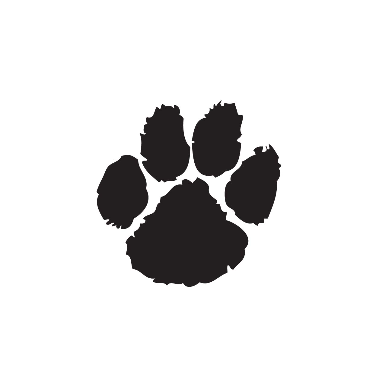 Free Dog Paw Print Clip Art - Cliparts.co