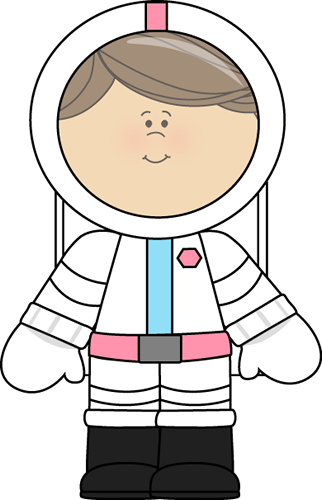 Girl Astronaut Clip Art - Girl Astronaut Image